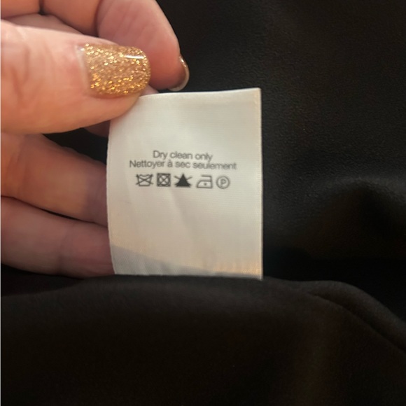 Veronica Beard Silk Black Floral V Neck Dress 14 - Picture 7 of 8